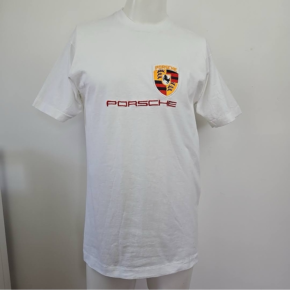Vintage 80s 90s Single Stitch Porsche T-Shirt USA Men’s M/L